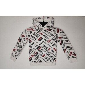 Levi's Logo Print Hoodie Sweatshirt Kids Youth 4T